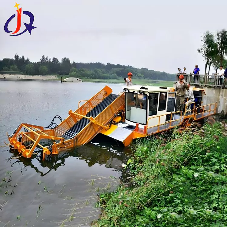 قارب قطع الصفير والطحلب البطي