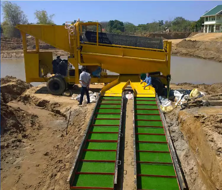 عربة الذهب المحمولة المحمولة